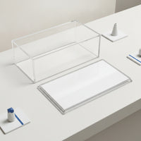 Acrylic Model Car Display Case Transparent Model Car Display Case Acrylic Box with Transparent Base for Desk