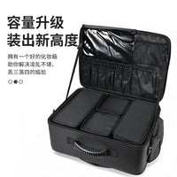 Trolley Makeup Case for Makeup Artists, Nail Technicians, and Tattoo Artists with Large Capacity