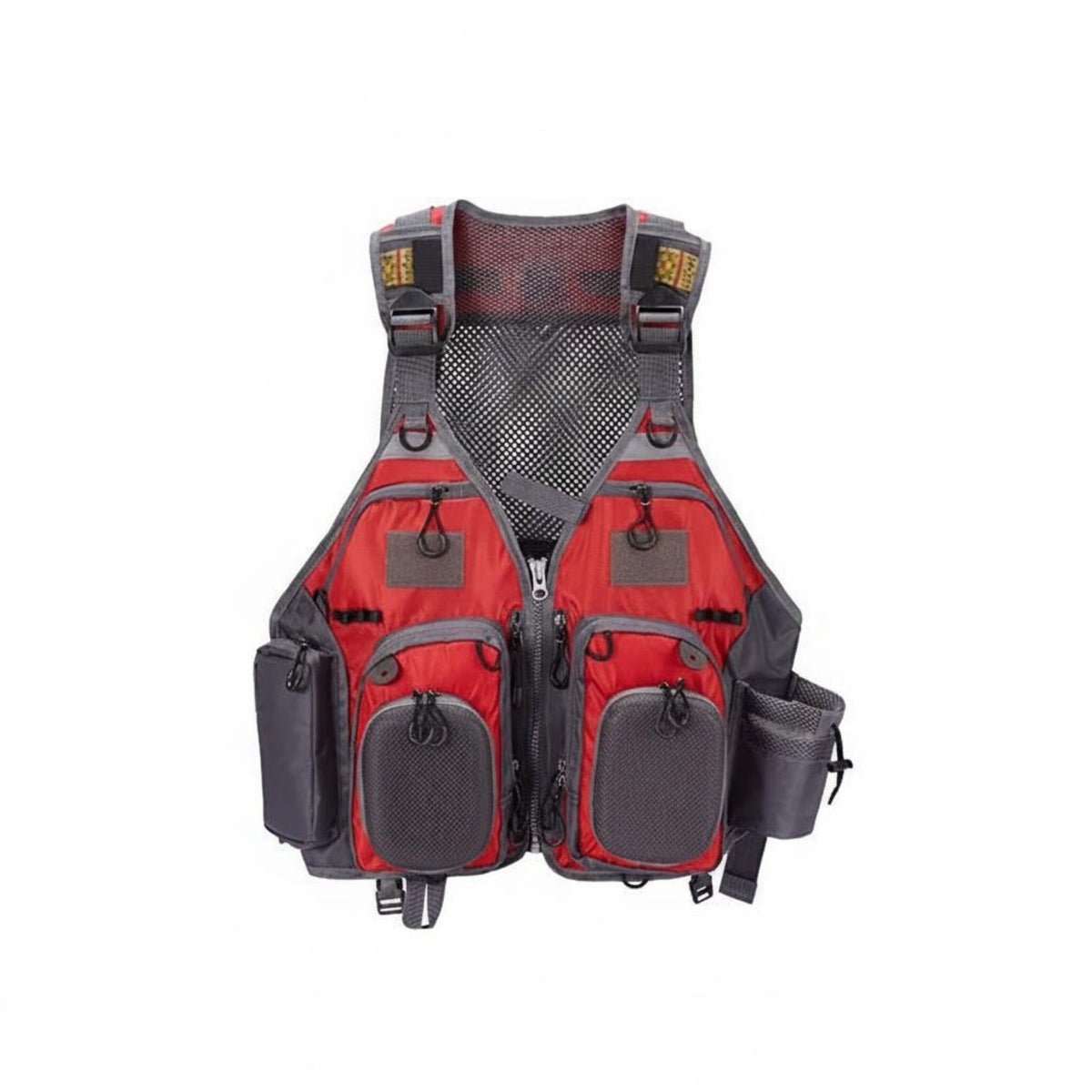 Multi Pocket Fishing Vest Ergonomic Sized and Cast Fishing Vest for Outdoor