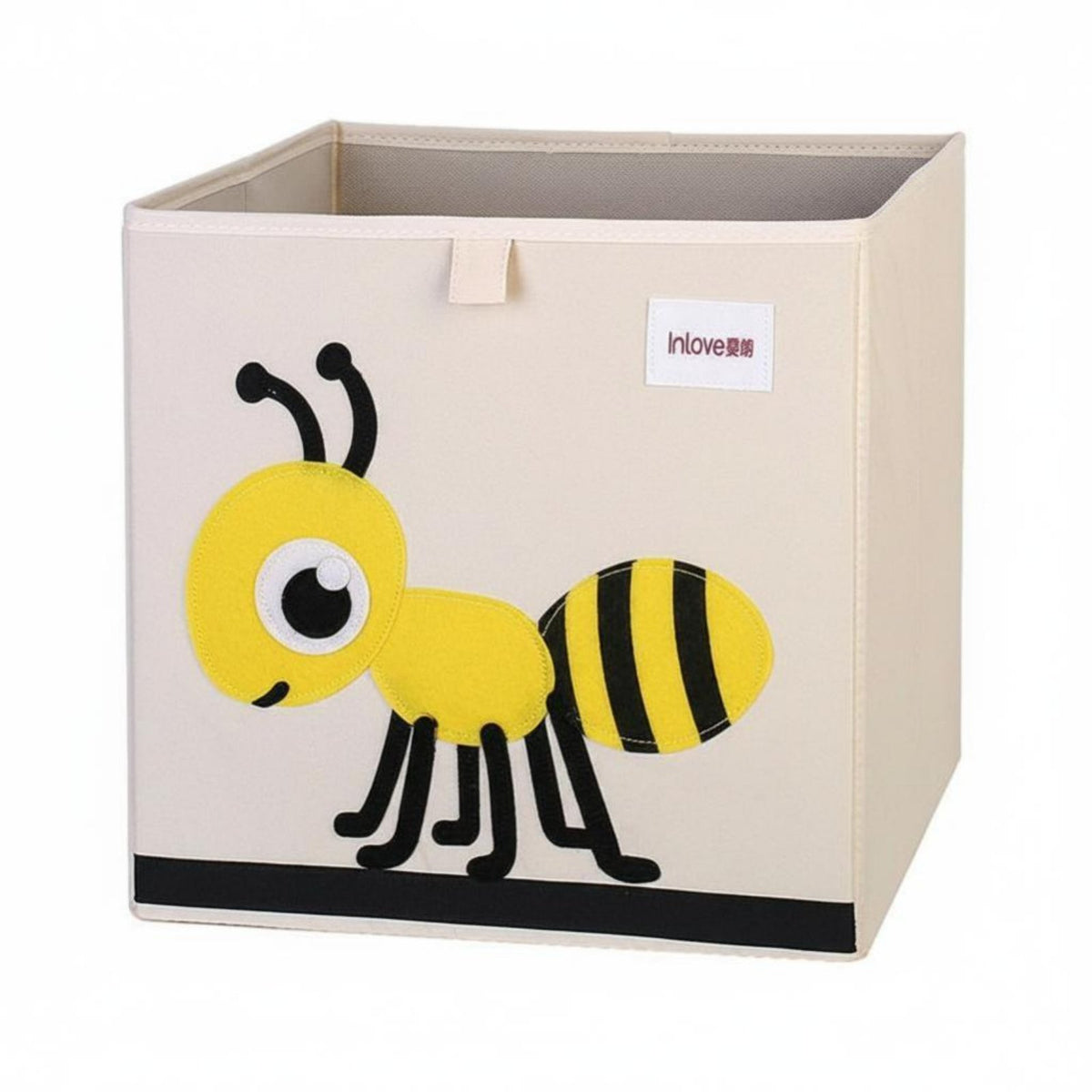 Foldable Cartoon Toy Chest With Lid and Handles Storage container Large Capacity