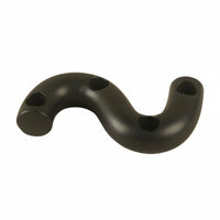 Minimalist Design Wavy Ceramic Candle Holder Matte Finish Abstract Taper Candle Holder Nordic Aesthetic Curved Candlestick for Table Centerpiece, Mantelpiece, Bookshelf