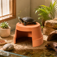 Snake Hide for Shedding, Moist Hide for Snakes, Ceramic Reptile Hide for Terrarium, Humid Cave Shelter