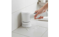 Waterproof Handheld Electric Cleaning Brush Long Battery Life Cordless Power Scrubber Wall-Mountable for Household, Kitchen, Bathroom