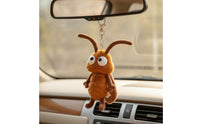 Soft Cockroach Keychain Cartoon Backpack Charm Cute for Keys, Tote Bags, Teens