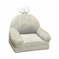 Foldable adaptable Lounger Chair Soft and Comfortable Fold-extendable creature Sofa Child-Safe closure kids' Furniture Machine cleanable Cover for Toddlers, Parents, literature Corner, Playroom, Nursery, Living Room