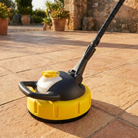 Patio Cleaner and Surface Cleaner for Pressure Washer, Versatile Cleaning Brush with Soap Dispenser, 3-Wheel Floor Brush and Deck Cleaner