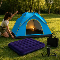 Automatic Pop-Up Beach Tent for 2 Person, Portable Waterproof Camping Shelter