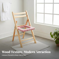 Removable pail Bedside Commode Chair Portable Wooden Toilet Stool with Pail Stable and long-lasting Bathroom Aid Easy to Clean for Seniors Women, Post-Surgery Patients, Home, Bedroom