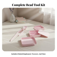 Heat-Fused Bead Tool Set Easy Arrangement Heat-Fused Bead Tool Kit High-Efficiency Craft Supplies for Hobbyists, Beginners, DIY Projects, Art Class
