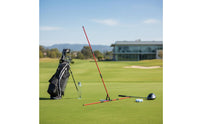 Golf Swing Plane Provides Immediate Golf Swing Plane Retractable Design Athletic Gear for Golfers, Driving Range, Indoor