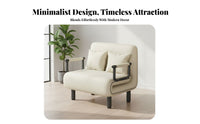 Double-PurposeUse Fold-pull-down Single Bed Space-Saving Pull-pull-down Single Bed Chair Multi-Functional changeable Seating Easily Converts for Apartment Dwellers, Students, indivitwo-in-single units, Small areas, Living Room, Balcony, Bedroom