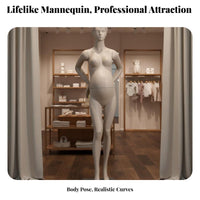 Mannequin Lightweight Maternity Display Form Matte Finish Maternity Dress Form for Clothing S, Online Merchants, Boutiques, Commerce Shows