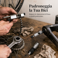 Bicycle Crank Puller and Bottom Bracket Removal Tool Kit