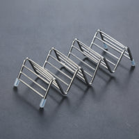 Taco Shell Holder Vertical V-Shaped Taco Holder Tortilla Shell Rack Reusable Open-Design for Home Cooks, Kitchen, Baking