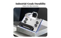 Portable Tile Beveling Tool Stainless Steel 45° Angle Tile Chamfering Tool Angle Grinder Bevel Jig Easy to Install for Workshop
