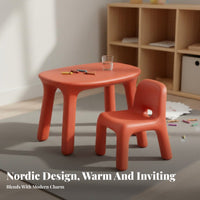 kids' Chair Easy to Clean Young Child Backrest Stool Material Preschool Activity Chair for Young Children, Boys, Daycare, Playroom, Snack Time