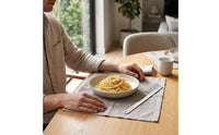 Pasta Fork Stainless Steel Spaghetti Server Comb-Shaped Pasta Server with Tines for Restaurant