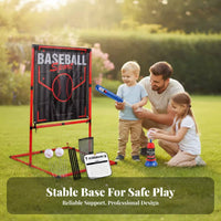 Builds Batting Implementting Implement Ting Skills Kids Baseball Training Set Improves Hand-Eye Coordination Kids Baseball Throw Ing Machine