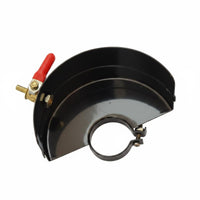 Dustproof Angle Grinder Slotting Guard Multi-Blade Protection Water-Fed Dust Cover Wall Chaser Hood for Electricians, Renovation