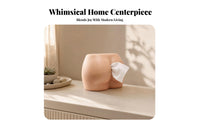 Organic Shape Decorative Tissue Box Holder Minimalist Sculptural Tissue Box Cover Home Accent