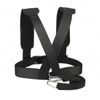 X-Back Resistance Training Harness Wide Waist Belt Speed Training Harness Padded Pulling Vest Tow Strap for Running Workouts