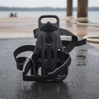 Scuba Cylinder Back Support Adjustable Straps Tank Backpack Heavy-Duty Build Diving Gear for Fishermen, Divers, Fishing