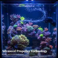Aquarium Water Circulator Quiet Suction Cup Wave Pump Powerful Motor Fish Tank Circulation Pump