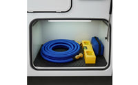 RV Water Fill Hose Lightweight Expandable Water Hose Pressure Resistant On/closed Faucet for Campers