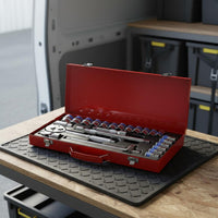 24 Pieces Ratchet Wrench Set Quick Release Mechanism Ratchet and Set High-Strength Alloy Steel Metal Tool Tools for DIY Enthusiasts