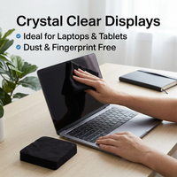 Microfiber Cleaning Cloths for Smartphone Screens, Premium Suede Microfiber Cleaning Cloths for Electronics, Reusable Microfiber Cleaning Cloths