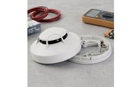 Photoelectric Fire Alarm Early Warning Detection Photoelectric Smoke Sensing Unit Reduces False Alarms Addressable Fire Alarm for, Workplaces