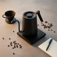 Electric Gooseneck Kettle Keep Warm Function Gooseneck Kettle Smart Coffee Pot Rapid Heating Ergonomic Handle for Baristas, Cafe