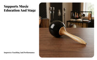 Black Handheld Maraca Beginner Friendly Maraca Shaker