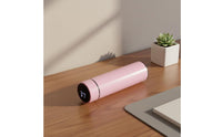 LED Display Vacuum Bottle Keeps Drinks Hot or Cold LED Temperature Display Bottle Leak-Resistant Smart Insulated for Professionals, Commuters
