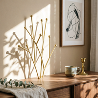 foliageShaped Hook Rack Nordic design Wall Hanger strong Duty for Hallway, Bedroom