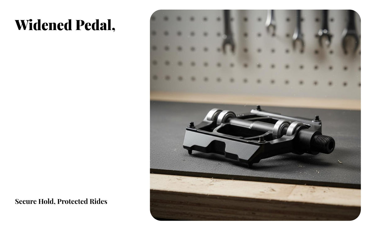 2 Pieces 4 Bearing Cycle Pedals Aluminum Alloy Bike Pedals Non-Slip Surface for Road Cyclists, Daily Commuting