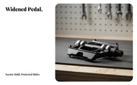 2 Pieces 4 Bearing Cycle Pedals Aluminum Alloy Bike Pedals Non-Slip Surface for Road Cyclists, Daily Commuting