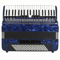 Piano Accordion 120 Bass Accordion with Bag Premium Musical Instrument for Stage Performance, Practice