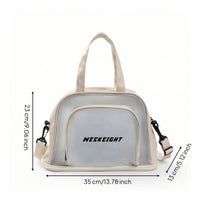 Travel Toiletry Bag Structured Toiletry Bag with Shoulder Strap Water-Resistant Zippered for Travelers, Swimming