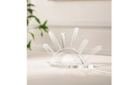 Long-Lasting Acrylic Band Stand Sturdy Acrylic Band Holder Easy to Clean Polished Surface for Jewelry Storage, Countertop, Vanity Table