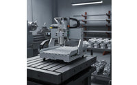 Desktop CNC Engraving Machine Multi-Material Small CNC Milling Machine High Precision Machining Tool for Hobbyists, DIY Enthusiasts, Workshop, Garage