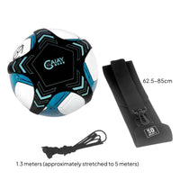 Solo Soccer Kick Adjustable Cord Soccer Ball Return Football Training Belt for Beginners, Kids