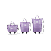Rolling Duffel Bag with Wheels Soft Sided Wheeled Duffel Bag Extra Large for Journeyers, Students, Road Trips, Dorm Moves