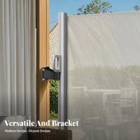 Side Awning Wall Bracket Long-Lasting Awning Wall Bracket Weather Resistant Easy Installation for Balcony, Garden
