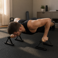 Portable Push-Up Bars for Home Gym Strength Training and Muscle Building