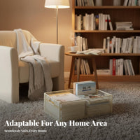 Movable with casters under-table Storage unit Large Capacity book storage container Space-Saving Rolling container adaptable for Students, Home Office Users, homeowners, Study Room, Bedroom, Playroom