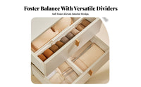 Flexible Combination Adjustable Drawer Divider Easy Installation Expandable Drawer Separator Multipurpose for Adults, Bedroom, Kitchen