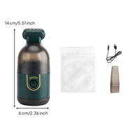 Mini Desktop Vacuum Easy to Use Portable Crumb Sweeper Strong Suction for Office