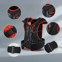 Vest with Elbow Pads and Knee Guards Padded Shielded Vest with Elbow and Knee Guards Lightweight Kids Shielded for Youngster, Riding