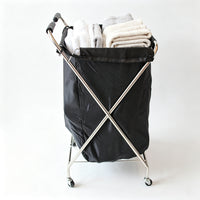 3-Tier Metal Rolling Towel Rack Cart for Salon, Hotel, Gym